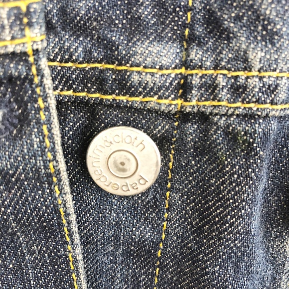 Paper Denim & Cloth Indigo Jean Jacket Size 2 - Picture 4 of 6